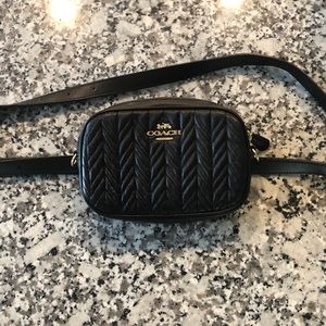 Coach Convertible Quilted Belt Bag F38678